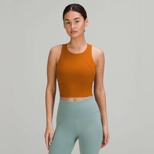 Lululemon Invigorate Training Tank Top Butternut Brown size 10